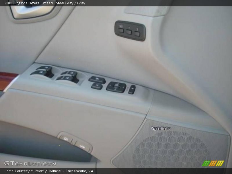 Steel Gray / Gray 2008 Hyundai Azera Limited