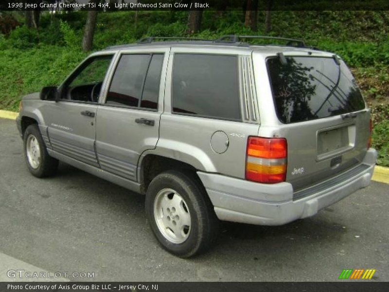 Light Driftwood Satin Glow / Black 1998 Jeep Grand Cherokee TSi 4x4