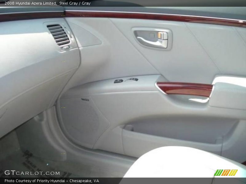 Steel Gray / Gray 2008 Hyundai Azera Limited