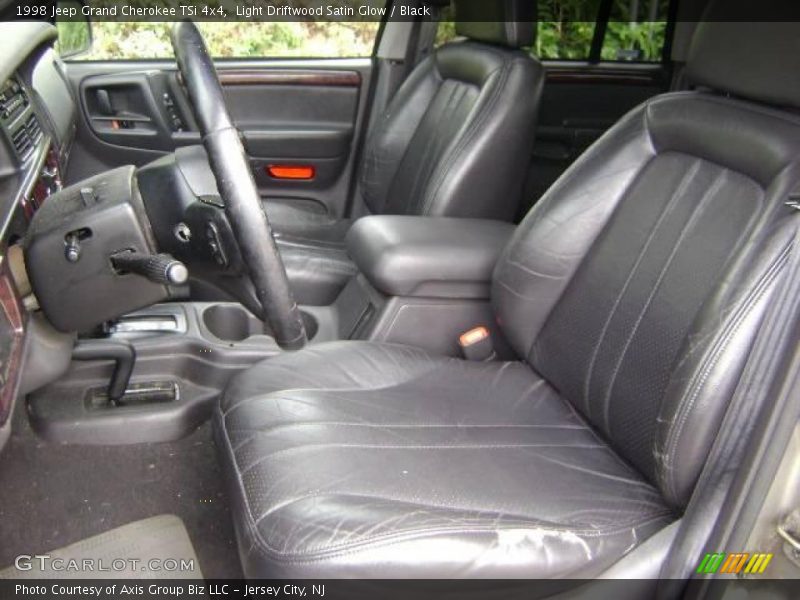 Light Driftwood Satin Glow / Black 1998 Jeep Grand Cherokee TSi 4x4