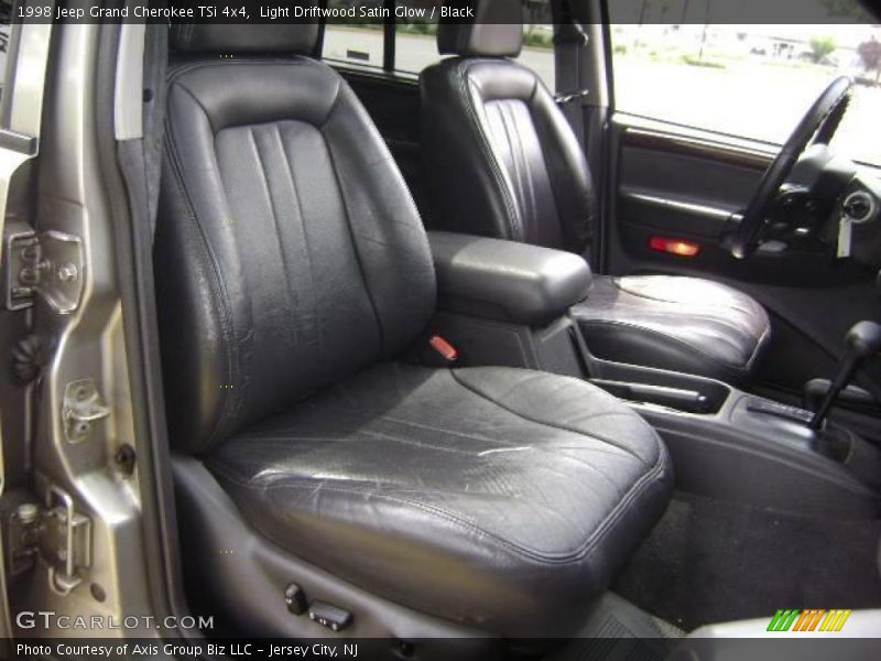 Light Driftwood Satin Glow / Black 1998 Jeep Grand Cherokee TSi 4x4
