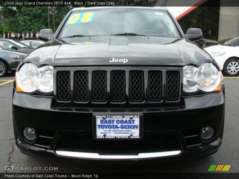 Black / Dark Slate Gray 2008 Jeep Grand Cherokee SRT8 4x4