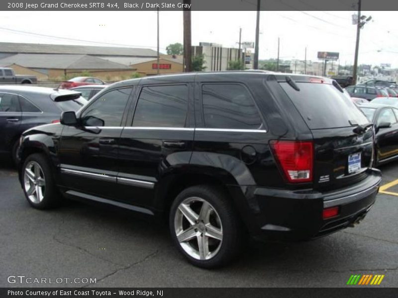 Black / Dark Slate Gray 2008 Jeep Grand Cherokee SRT8 4x4