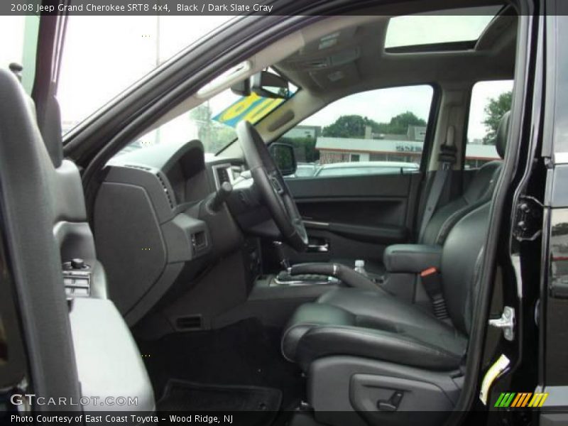 Black / Dark Slate Gray 2008 Jeep Grand Cherokee SRT8 4x4
