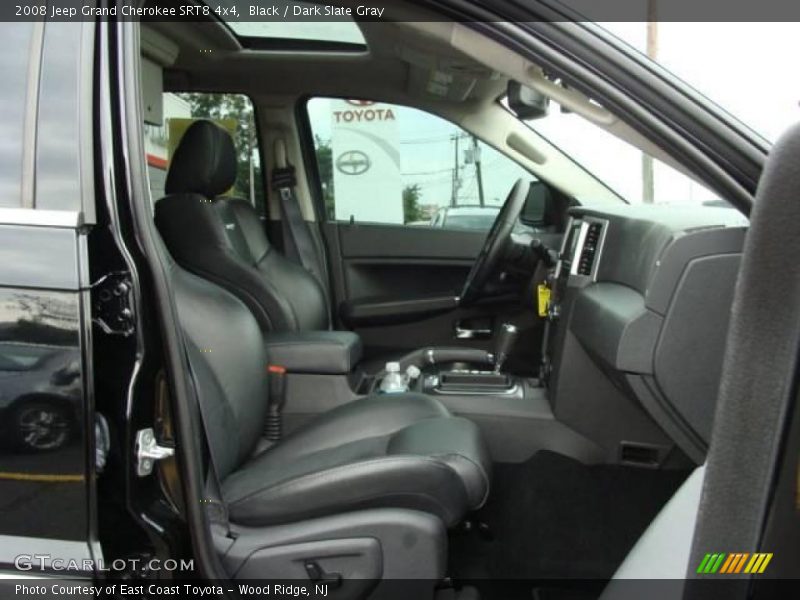 Black / Dark Slate Gray 2008 Jeep Grand Cherokee SRT8 4x4