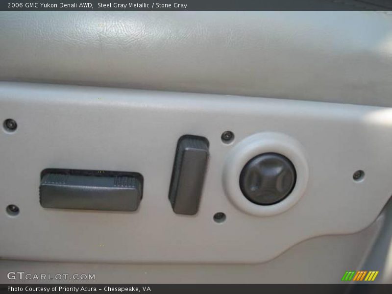Steel Gray Metallic / Stone Gray 2006 GMC Yukon Denali AWD