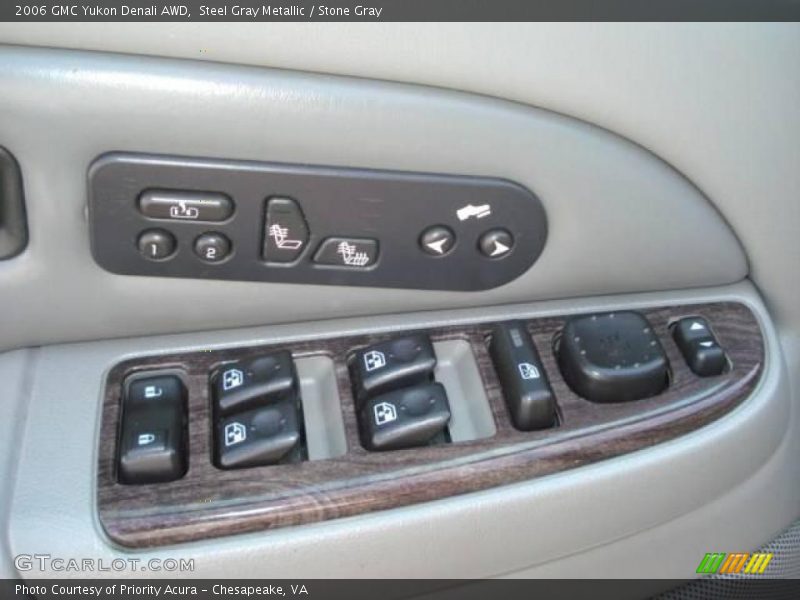 Steel Gray Metallic / Stone Gray 2006 GMC Yukon Denali AWD