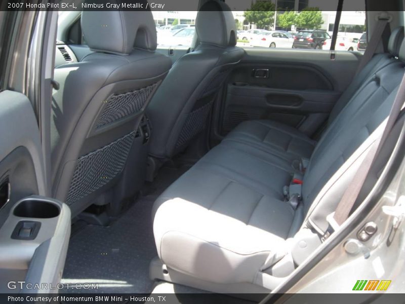 Nimbus Gray Metallic / Gray 2007 Honda Pilot EX-L