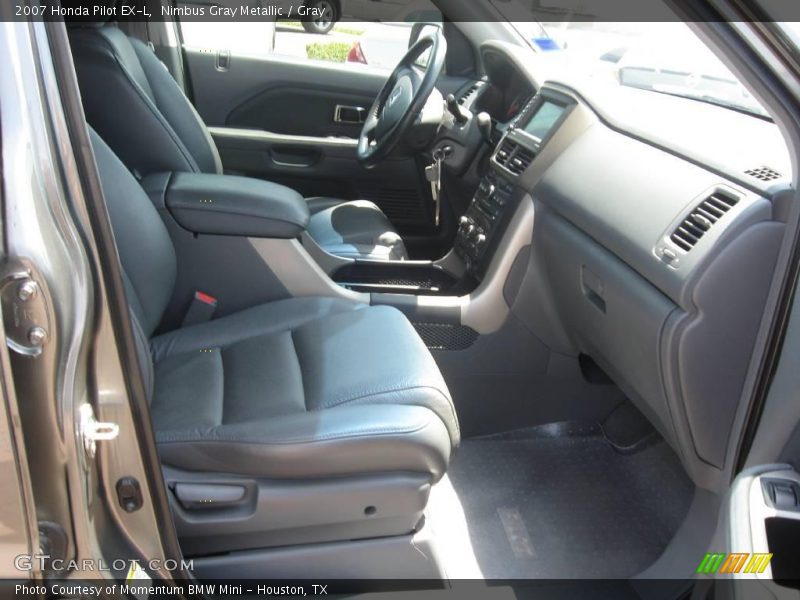 Nimbus Gray Metallic / Gray 2007 Honda Pilot EX-L