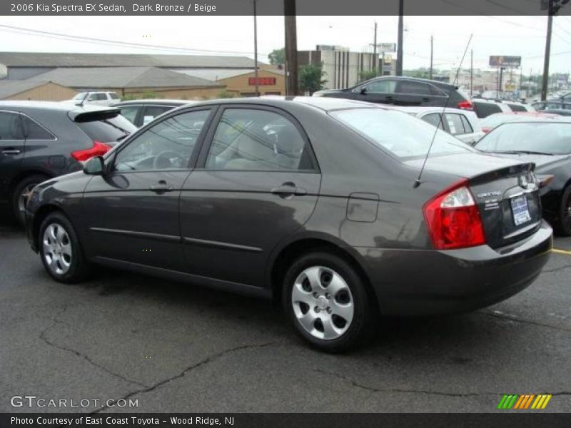 Dark Bronze / Beige 2006 Kia Spectra EX Sedan