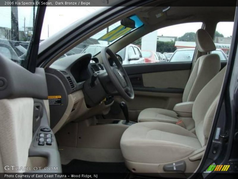 Dark Bronze / Beige 2006 Kia Spectra EX Sedan