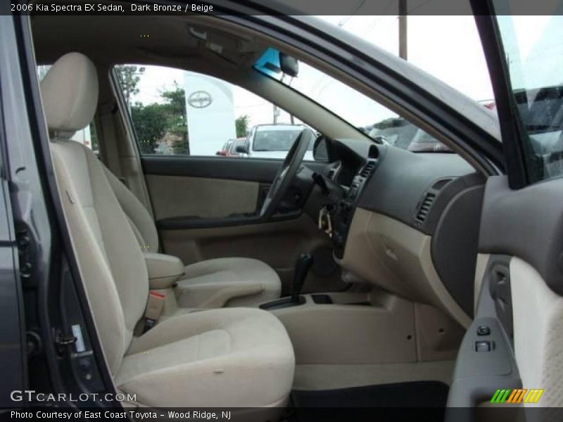 Dark Bronze / Beige 2006 Kia Spectra EX Sedan
