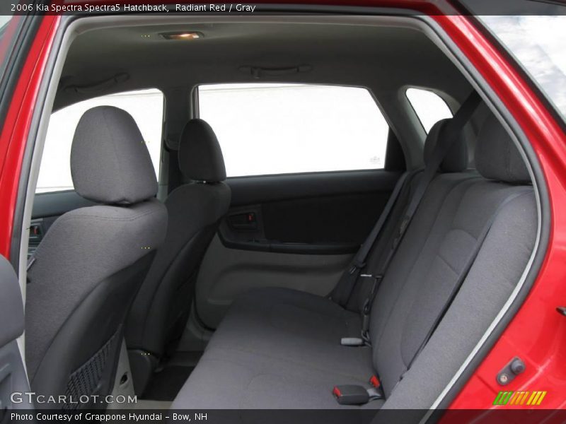 Radiant Red / Gray 2006 Kia Spectra Spectra5 Hatchback