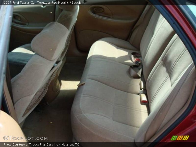 Toreador Red Metallic / Saddle 1997 Ford Taurus GL