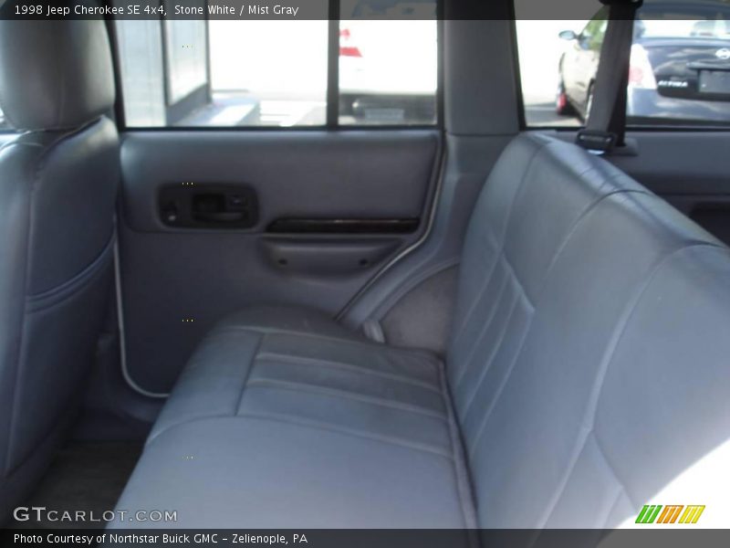 Stone White / Mist Gray 1998 Jeep Cherokee SE 4x4