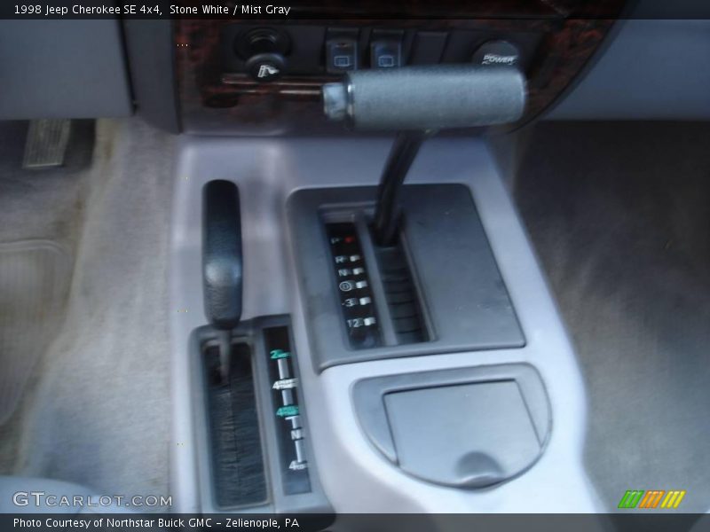 Stone White / Mist Gray 1998 Jeep Cherokee SE 4x4