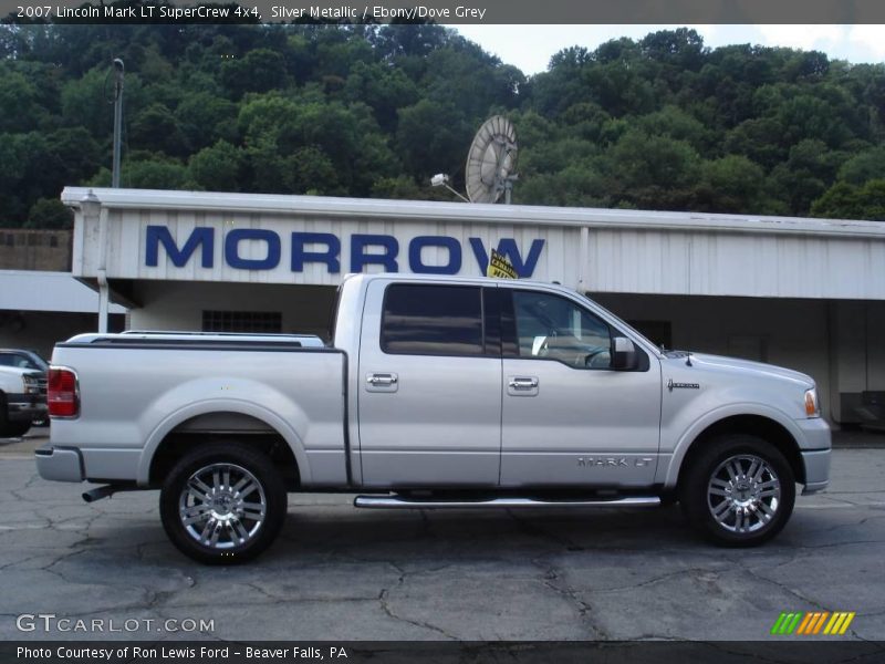 Silver Metallic / Ebony/Dove Grey 2007 Lincoln Mark LT SuperCrew 4x4
