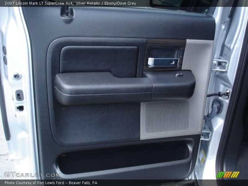 Silver Metallic / Ebony/Dove Grey 2007 Lincoln Mark LT SuperCrew 4x4
