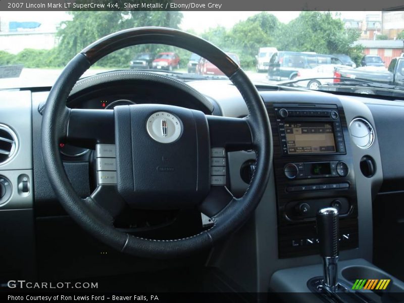 Silver Metallic / Ebony/Dove Grey 2007 Lincoln Mark LT SuperCrew 4x4