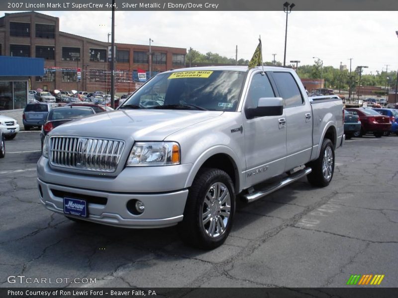 Silver Metallic / Ebony/Dove Grey 2007 Lincoln Mark LT SuperCrew 4x4