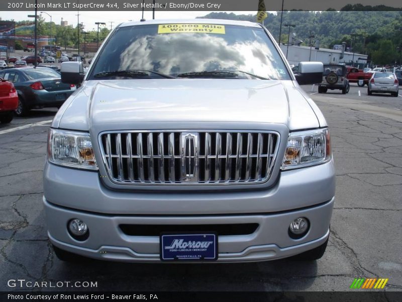 Silver Metallic / Ebony/Dove Grey 2007 Lincoln Mark LT SuperCrew 4x4