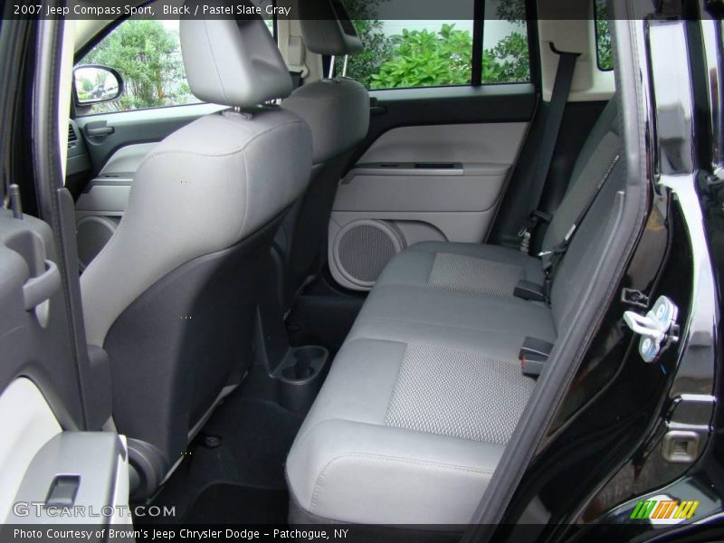 Black / Pastel Slate Gray 2007 Jeep Compass Sport