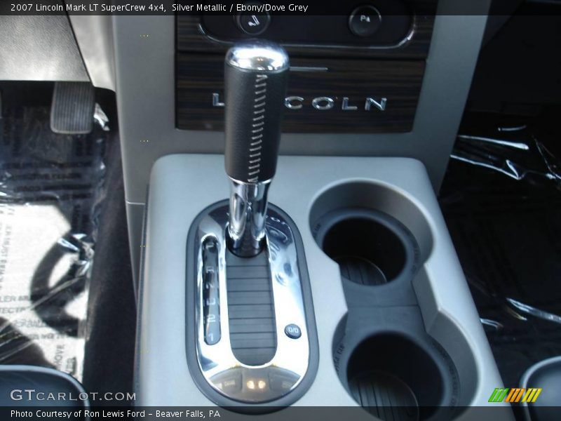 Silver Metallic / Ebony/Dove Grey 2007 Lincoln Mark LT SuperCrew 4x4