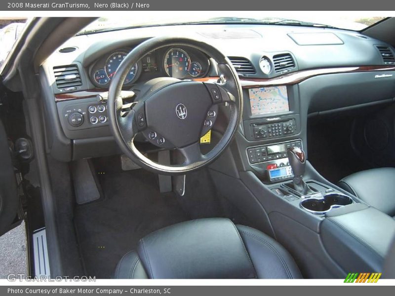 Nero (Black) / Nero 2008 Maserati GranTurismo