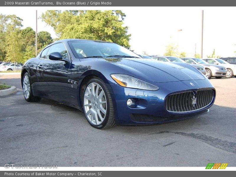 Blu Oceano (Blue) / Grigio Medio 2009 Maserati GranTurismo