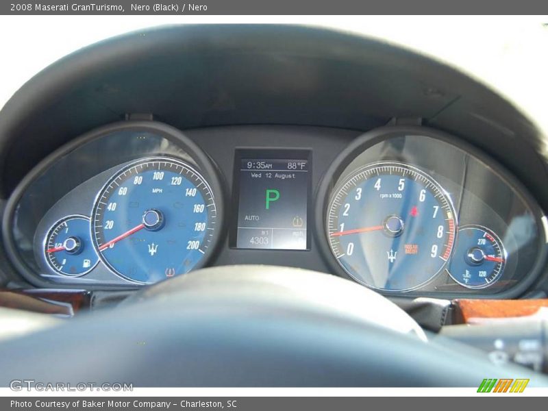 Nero (Black) / Nero 2008 Maserati GranTurismo