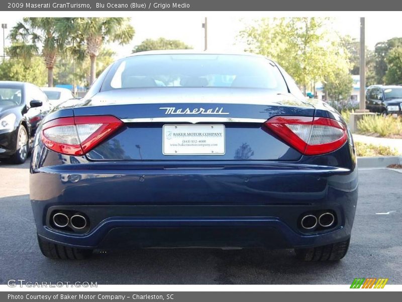 Blu Oceano (Blue) / Grigio Medio 2009 Maserati GranTurismo