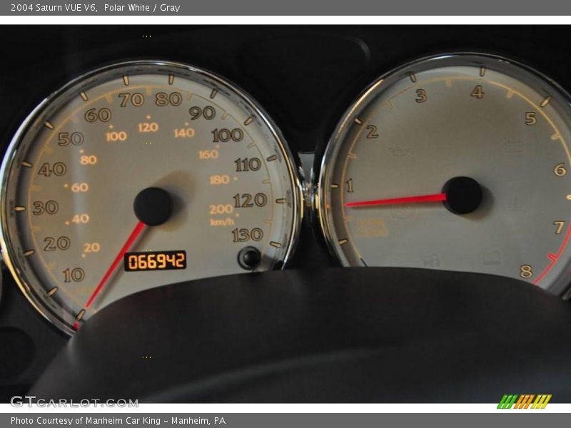 Polar White / Gray 2004 Saturn VUE V6