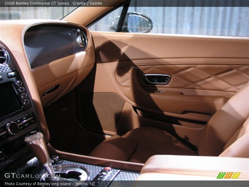 Granite / Saddle 2008 Bentley Continental GT Speed