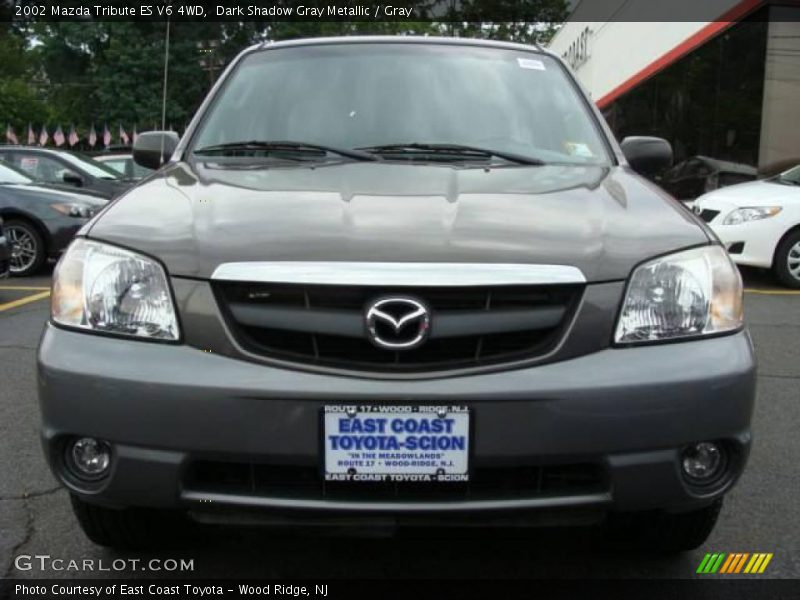 Dark Shadow Gray Metallic / Gray 2002 Mazda Tribute ES V6 4WD