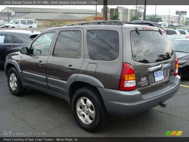 Dark Shadow Gray Metallic / Gray 2002 Mazda Tribute ES V6 4WD