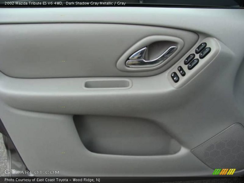 Dark Shadow Gray Metallic / Gray 2002 Mazda Tribute ES V6 4WD