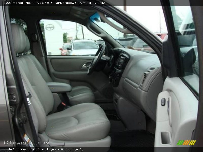 Dark Shadow Gray Metallic / Gray 2002 Mazda Tribute ES V6 4WD