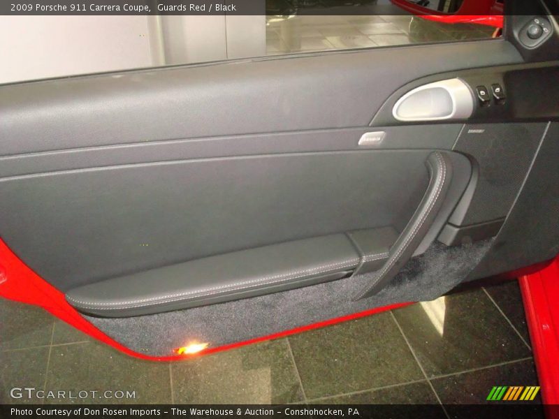 Guards Red / Black 2009 Porsche 911 Carrera Coupe