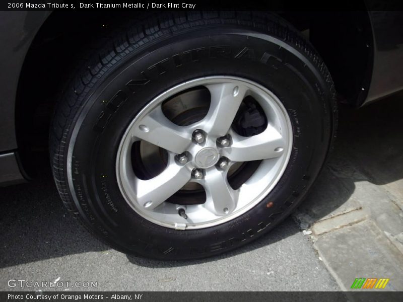Dark Titanium Metallic / Dark Flint Gray 2006 Mazda Tribute s