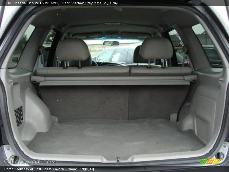 Dark Shadow Gray Metallic / Gray 2002 Mazda Tribute ES V6 4WD