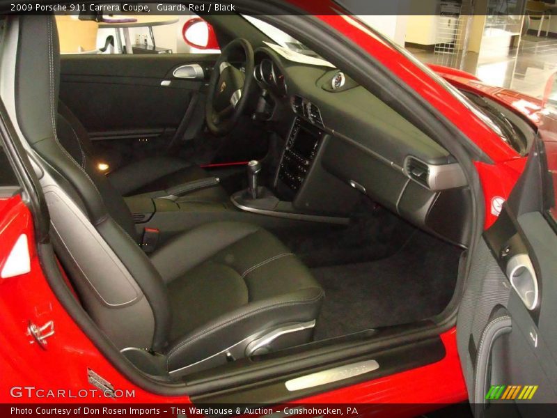 Guards Red / Black 2009 Porsche 911 Carrera Coupe