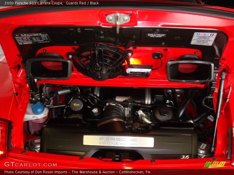 Guards Red / Black 2009 Porsche 911 Carrera Coupe