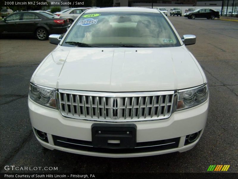 White Suede / Sand 2008 Lincoln MKZ Sedan