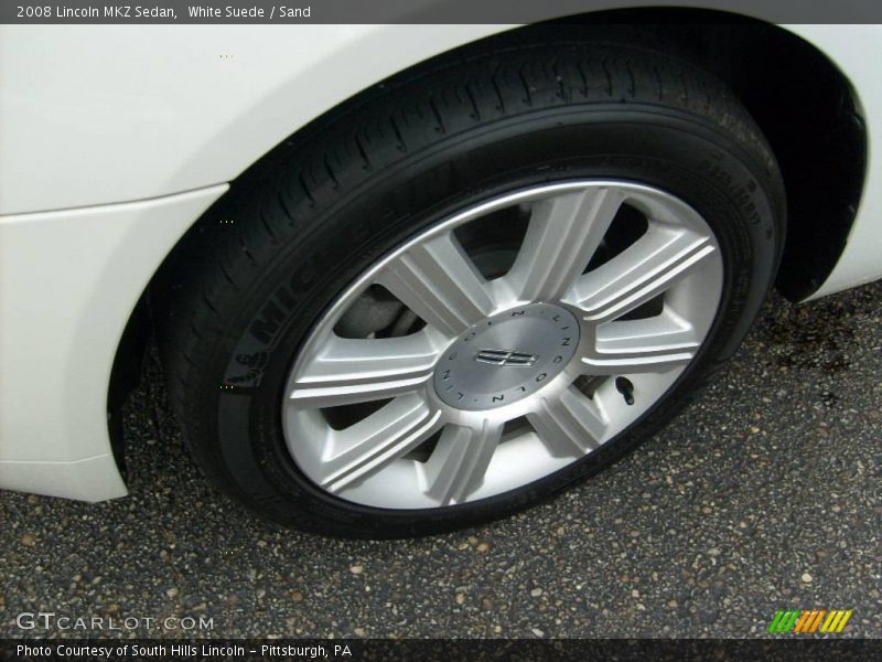 White Suede / Sand 2008 Lincoln MKZ Sedan