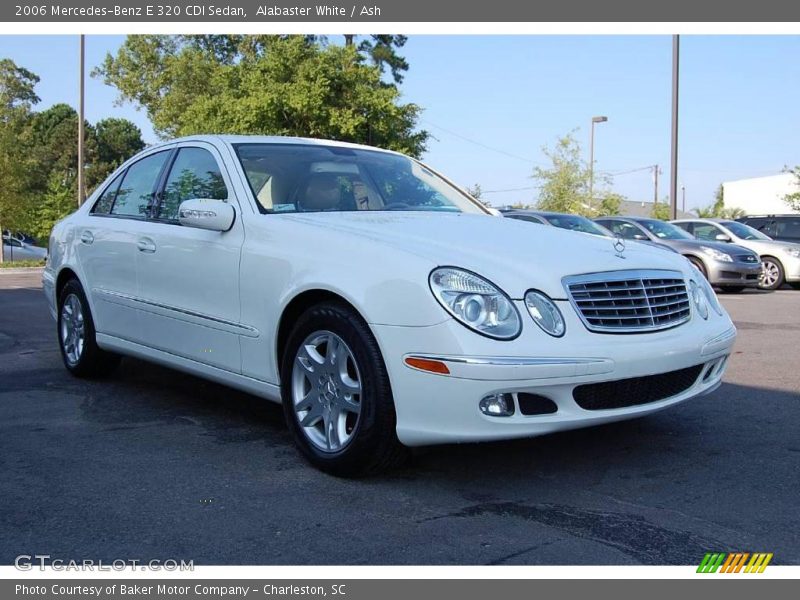 Alabaster White / Ash 2006 Mercedes-Benz E 320 CDI Sedan