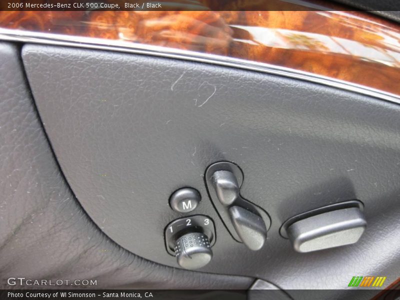 Black / Black 2006 Mercedes-Benz CLK 500 Coupe
