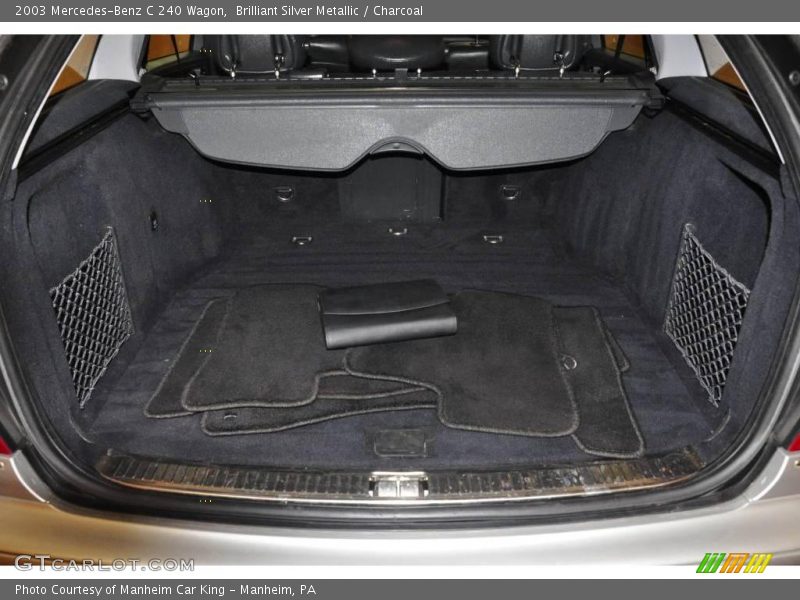 Brilliant Silver Metallic / Charcoal 2003 Mercedes-Benz C 240 Wagon