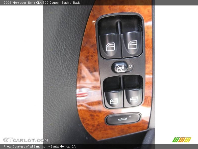 Black / Black 2006 Mercedes-Benz CLK 500 Coupe