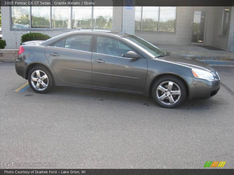 Granite Metallic / Ebony 2005 Pontiac G6 GT Sedan