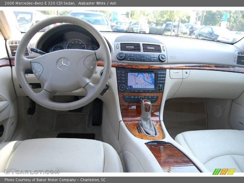 Alabaster White / Ash 2006 Mercedes-Benz E 320 CDI Sedan